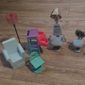 Barbie salon furniture